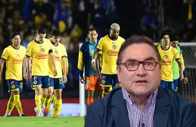 Jorge Pietrasanta y jugadores del América/ Foto ESTO.