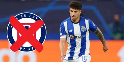 Jorge Sánchez en partido con Porto. Foto: Sopitas