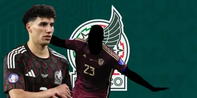 Jorge Sánchez junto a futbolista venezolano incógnito / FOTO AFP