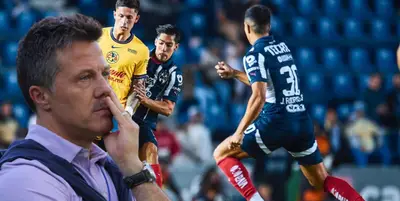 José Antonio Noriega en el América vs Monterrey / FOTO 90 MIN