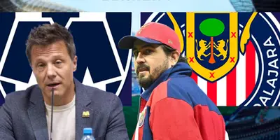 José Antonio Noriega junto a Amaury Vergara / FOTO TV AZTECA