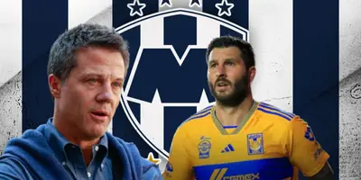 José Antonio Noriega junto a André Pierre Gignac / FOTO AS MÉXICO