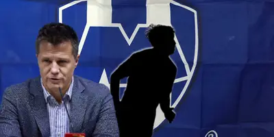 José Antonio Noriega junto a futbolista incógnito / FOTO ESTO