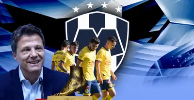 José Antonio Noriega junto a futbolistas del Club América / FOTO X