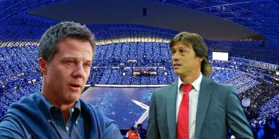 José Antonio Noriega junto a Matías Almeyda / FOTO AS MÉXICO