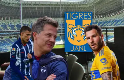 José Antonio Noriega, Nelson Deossa y André Pierre Gignac/Foto Estadios de México.