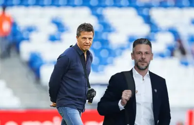 José Antonio Noriega y Martín Demichelis/ Foto Diario AS.