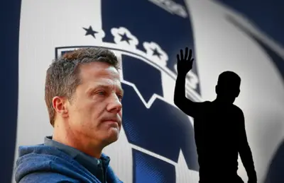 José Antonio Noriega y silueta de jugador saludando/ Foto Soy Fútbol.