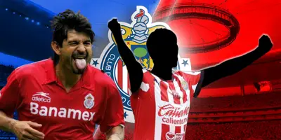 José Cardozo junto a futbolista incógnito de Chivas / FOTO