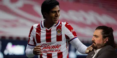 José Juan Macías en partido con Chivas. Foto: Fútbol Total