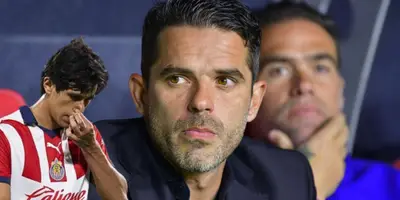 José Juan Macías junto a Fernando Gago / FOTO MEXSPORT