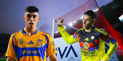 Juan Brunetta junto a Brian Rodríguez / FOTO FUTBOL TOTAL