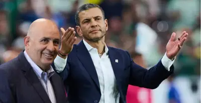 Juan Carlos Rodríguez junto a Jaime Lozano / FOTO IMAGO