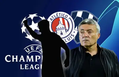 Juanpe Ramírez en forma de silueta y Domenec Torrent/ Foto UEFA.com