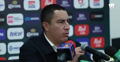 Juárez en confe. Captura de Pumas