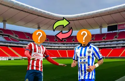 Jugador de Chivas y Rayados incógnito /Foto Estadios de México.