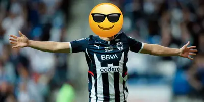 Jugador de Rayados con emoji. Foto: Fútbol Total