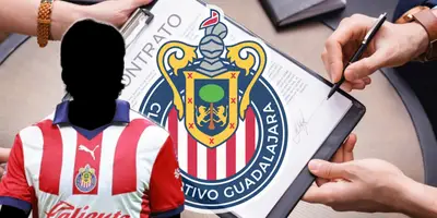 Jugador incógnito de Chivas junto a contrato / FOTO X