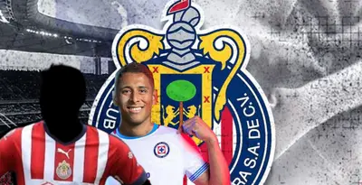 Jugador incógnito de Chivas junto a Luis Romo / FOTO X