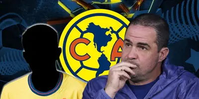 Jugador incógnito del América junto a André Jardine / FOTO FUTBOL TOTAL
