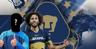 Jugador incógnito junto a César Huerta / FOTO JAM MEDIA