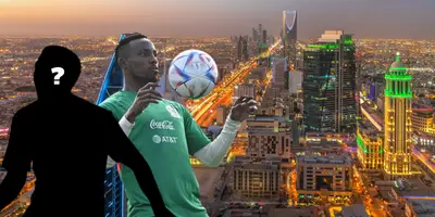 Jugador incógnito junto a Julián Quiñones / FOTO FACEBOOK