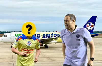 Jugador oculto y André Jardine gritando/Foto 'X'.