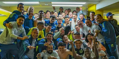 Jugadores celebrando. Foto: Club América