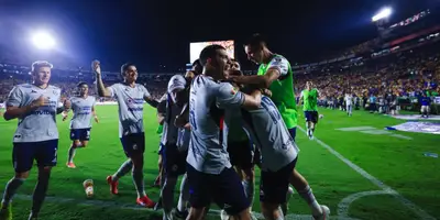 Jugadores celebrando. Foto: Cruz Azul