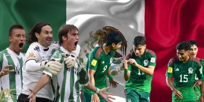 Jugadores de Banfield junto a joyas del Tri / FOTO FACEBOOK