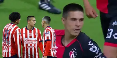 Jugadores de Chivas junto a Uroš Đurđević / FOTO ESPN