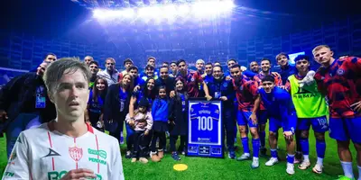 Jugadores de fondo, tomado de Cruz Azul