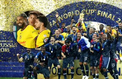 Jugadores de la Selección de Francia y América/Foto Froji MX.