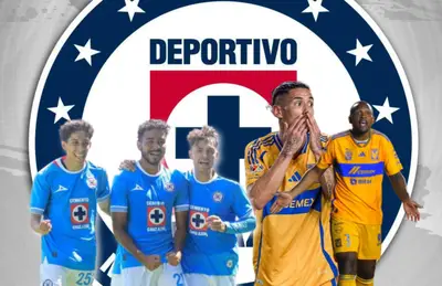 Jugadores de la Sub-23, Uriel Antuna y Rafael Carioca/Foto Cruz Azul.