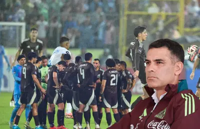 Jugadores de México y Rafael Márquez/ Foto Mi Selección.