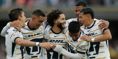 Jugadores de Pumas en partido. Foto: Hola News