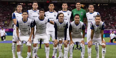 Jugadores de Rayados. Foto: Sitio del Monterrey