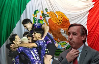 Jugadores del América celebrando y Emilio Azcárraga/Foto Architectural Digest México.