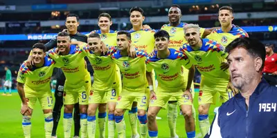 Jugadores del América. Foto: Club América