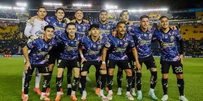 Jugadores del América previo a vs San Luis. Foto: Club América
