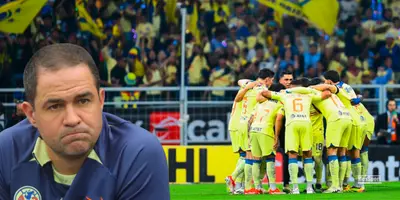 Jugadores del América previo al juego vs Chivas. Foto: Unánimo Deportes