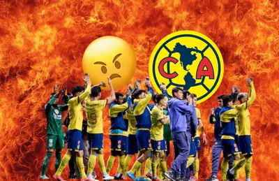 Jugadores del América y emoji enojado/Foto Wallpapers.com