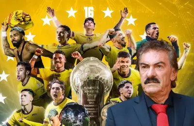 Jugadores del América y Ricardo La Volpe/Foto Resaca Americanista.