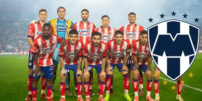 Jugadores del San Luis en partido. Foto: Atlético de San Luis