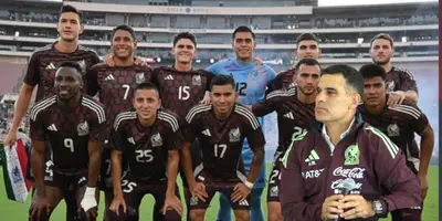 Jugadores del Tri en partido. Foto: ESPN