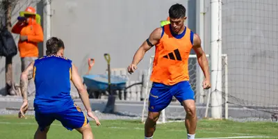 Jugadores en entreno. Foto: Tigres