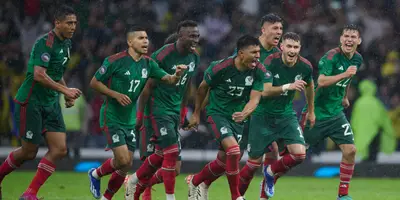 Jugadores en festejo. Foto: Mexsport