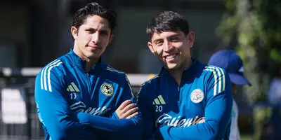 Jugadores en partido. Foto; Club América