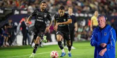 Jugadores en partido. Foto: Rayados