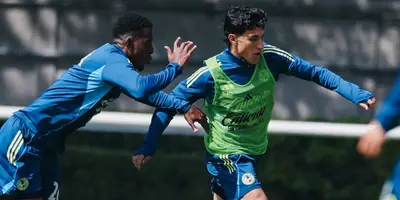 Jugadores entrenando. Foto: Club América.